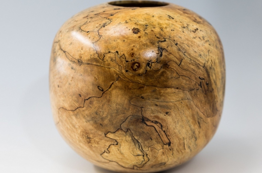 Spalted chestnut hollow form